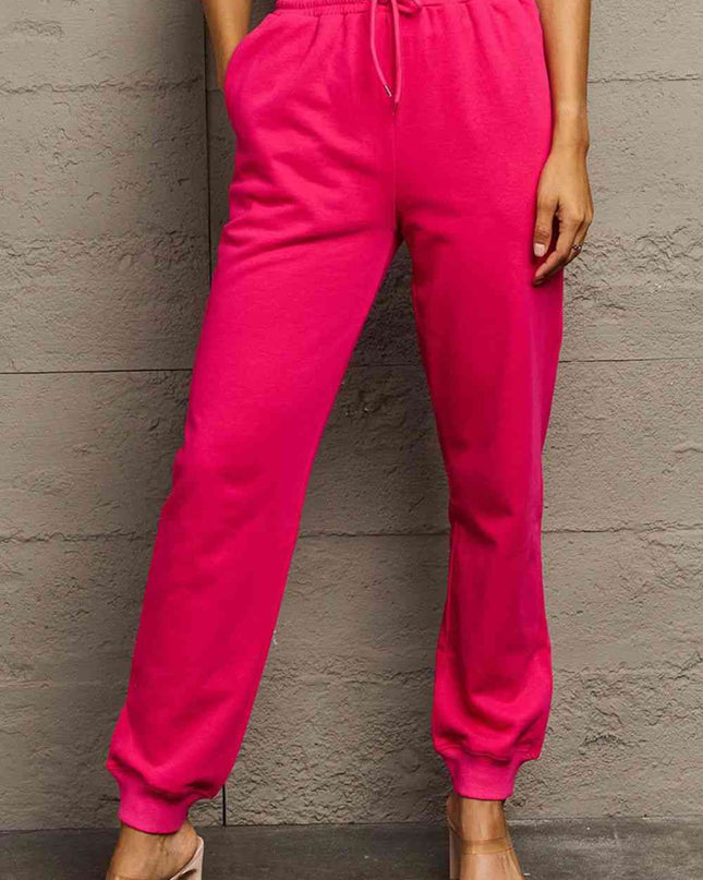 Simply Love Full Size Drawstring Sweatpants