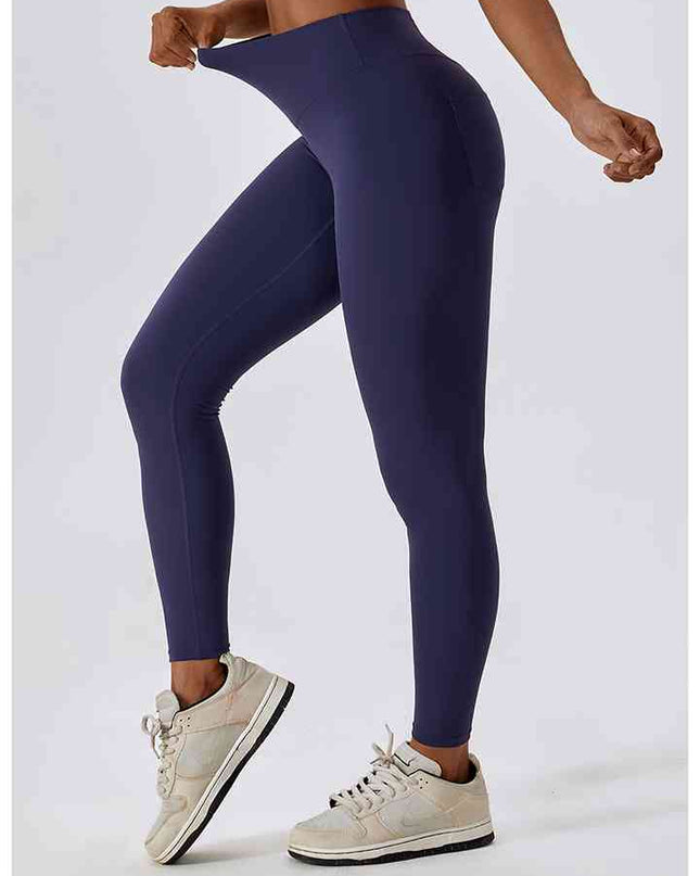 Wide Waistband Sports Pants