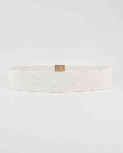 Alloy Buckle Elastic Belt