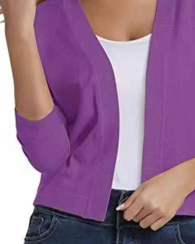 Open Front Cardigan