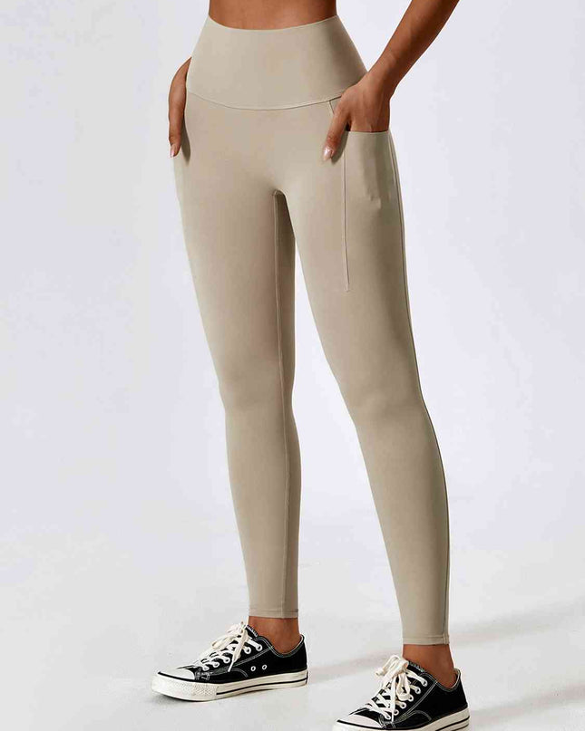 Wide Waistband Sports Pants