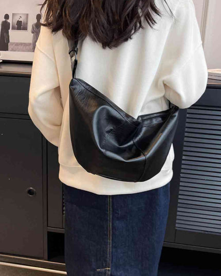 PU Leather Sling Bag