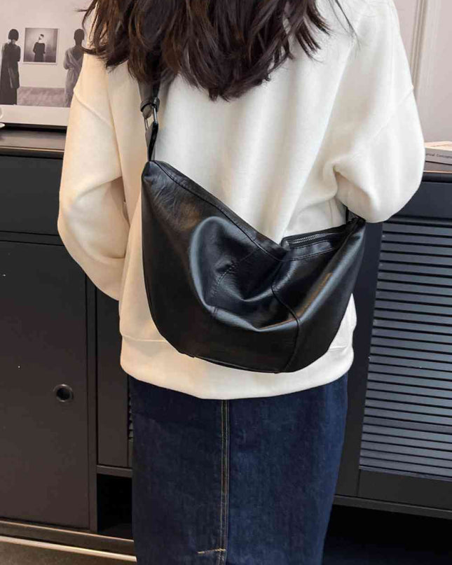 PU Leather Sling Bag