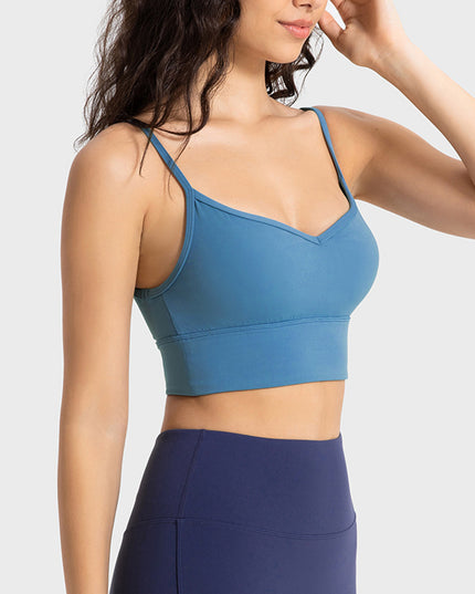 Spaghetti Strap Sport Bra
