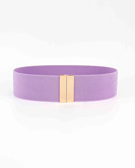 Alloy Buckle Elastic Belt