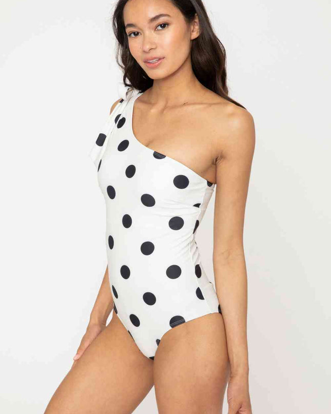 Marina West Swim Deep End One-Shoulder One-Piece Swimsuit