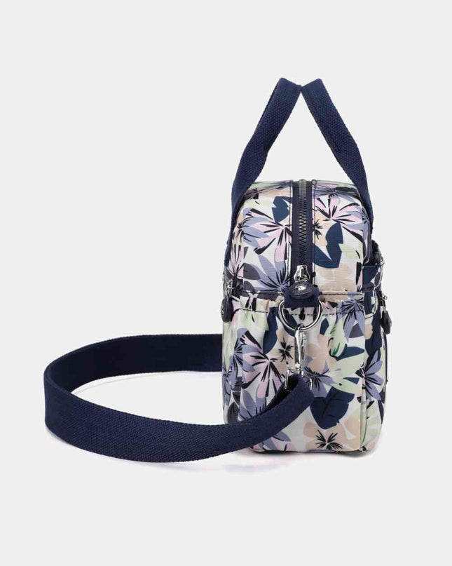 Floral Nylon Handbag