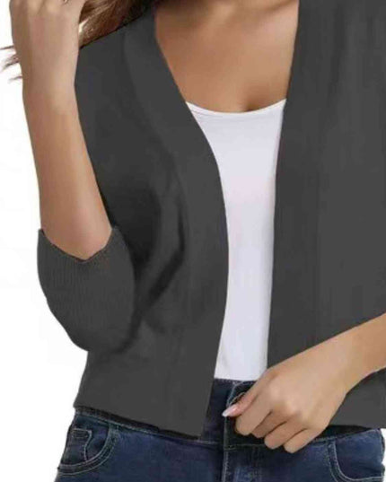 Open Front Cardigan