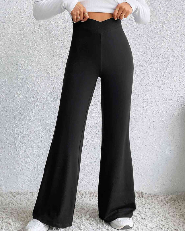High Waist Flare Pants