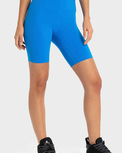 V-Waist Biker Shorts