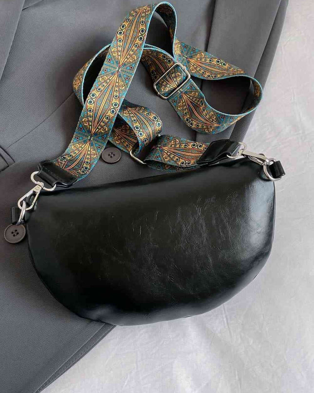 PU Leather Sling Bag