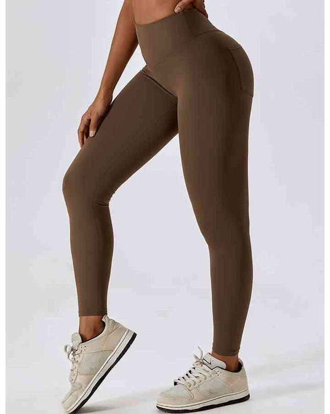 Wide Waistband Sports Pants