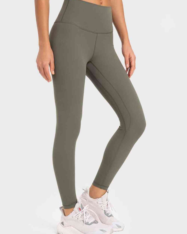 Highly Stretchy Wide Waistband Yoga Leggings