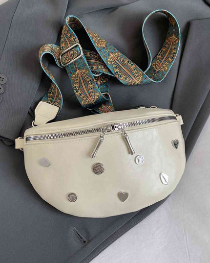 PU Leather Sling Bag