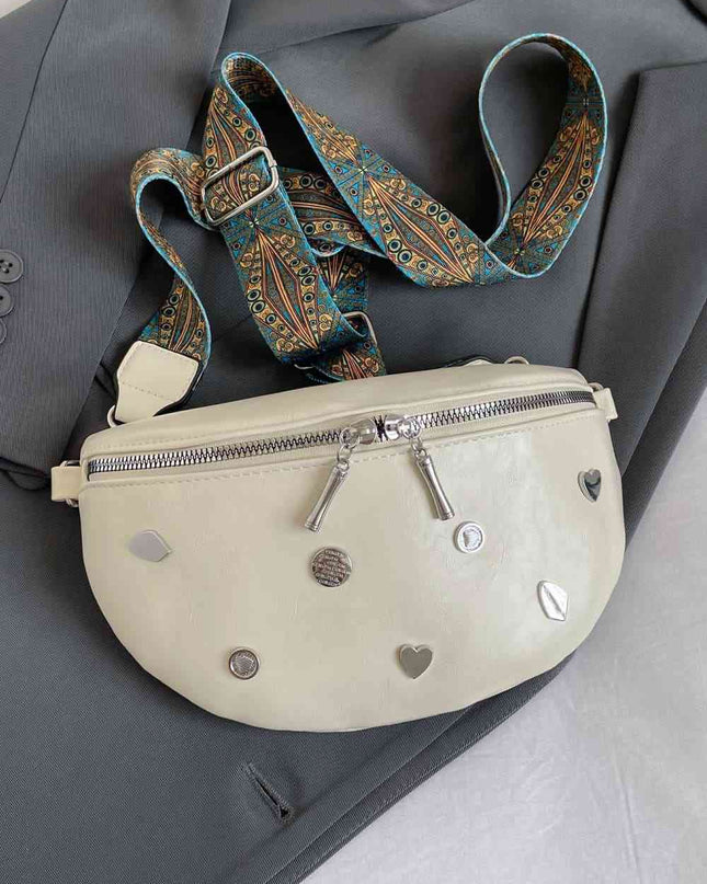 PU Leather Sling Bag