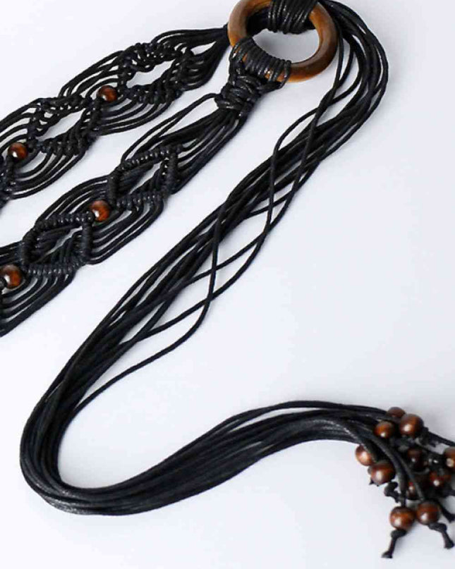 Retro Braid Belt