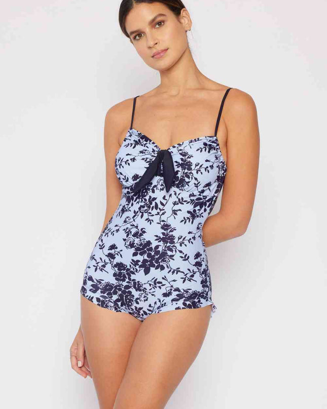 Marina West Swim Côte d'Azur Ruffle Trim One-Piece Swimsuit